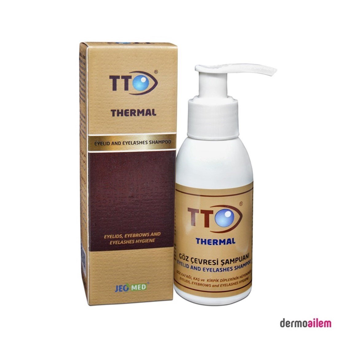 TTO Thermal Göz Çevresi Şampuanı 100 ml Fiyatları İndirimli | Dermoailem.com
