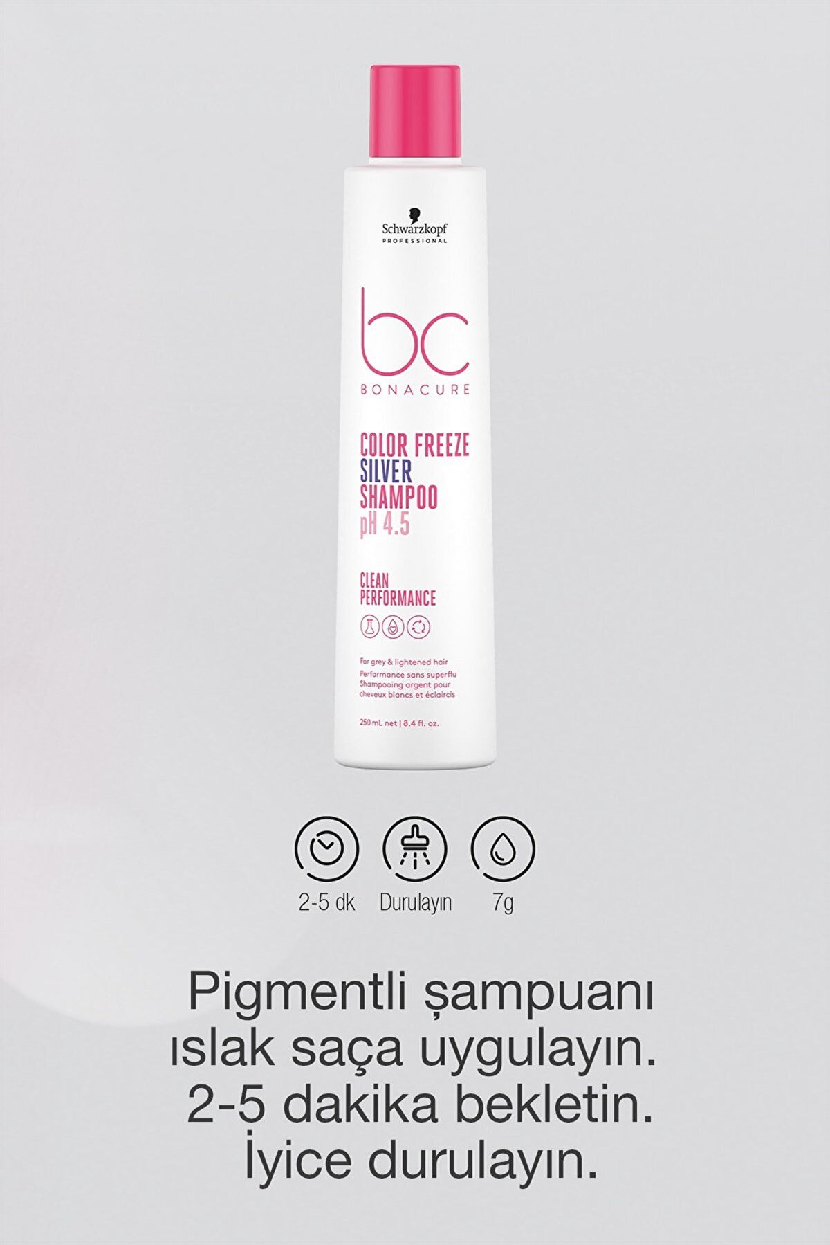 SCHWARZKOPF BC Bonacure Color Freeze Silver Shampoo pH 4 5 250 ml | Farma  Ucuz