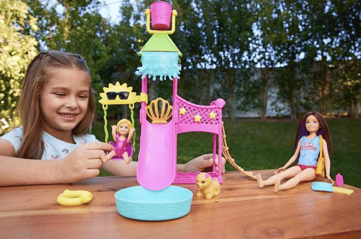 Barbie Skipper'ın Su Parkı Eğlencesi Oyun Seti HKD80 - Toysall