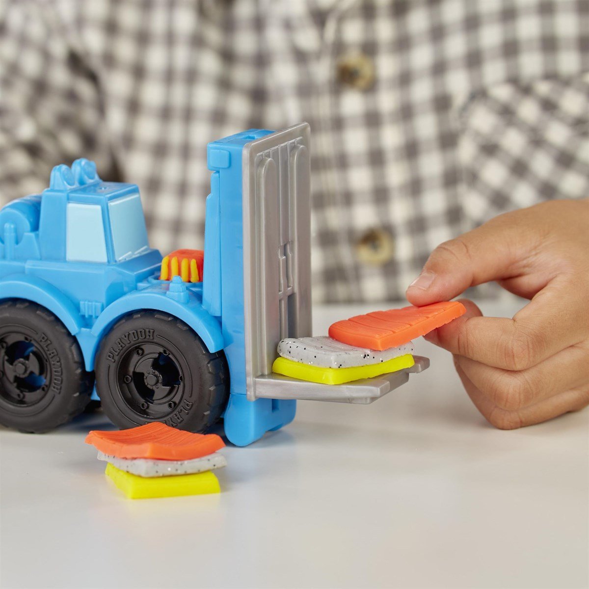 Play-Doh Çalışkan Vinç Ve Forklift E5400 E5400 - Toysall