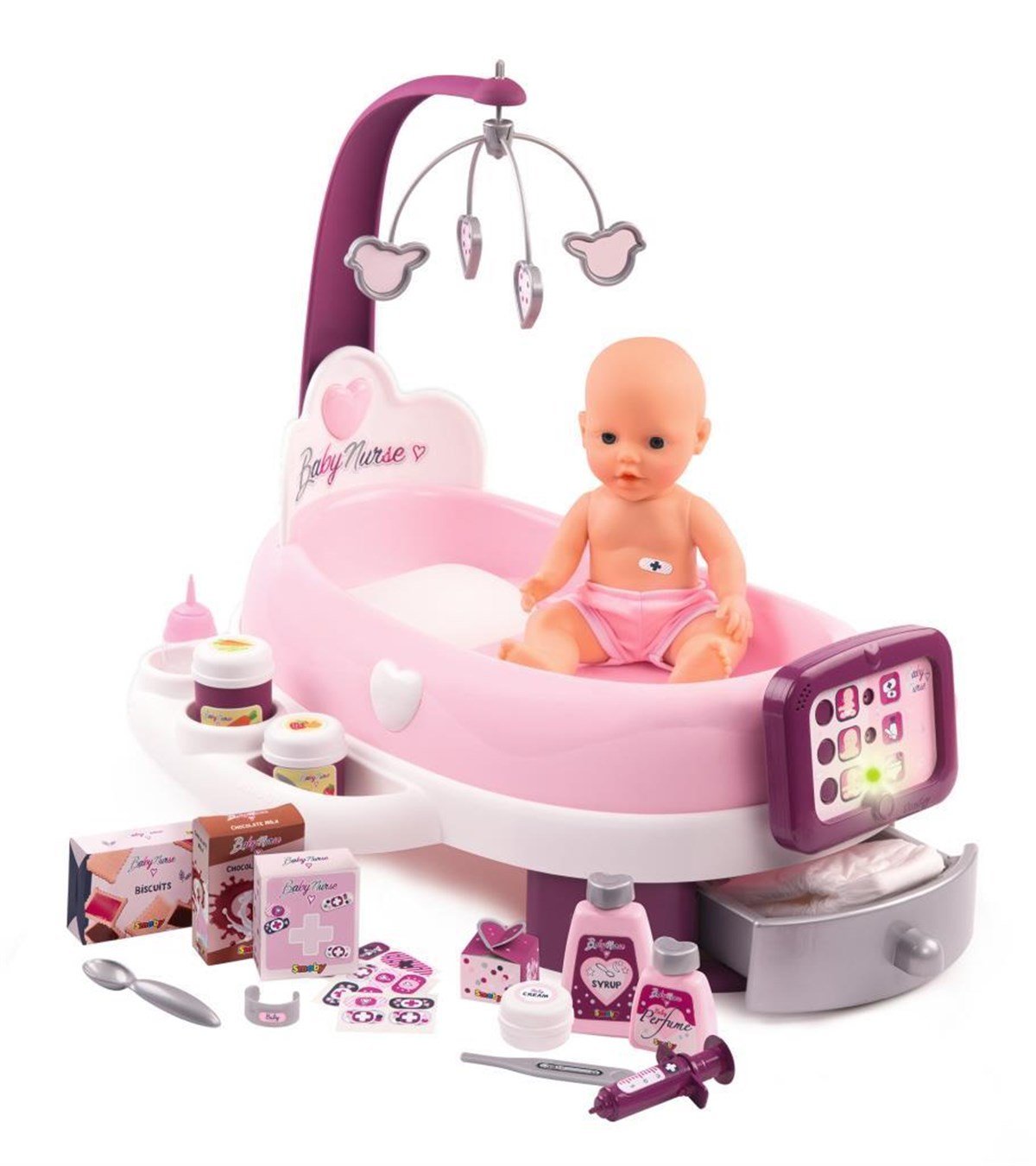 Smoby Baby Nurse Oyuncak Bebek Elektronik Bakım Merkezi 220347 - Toysall