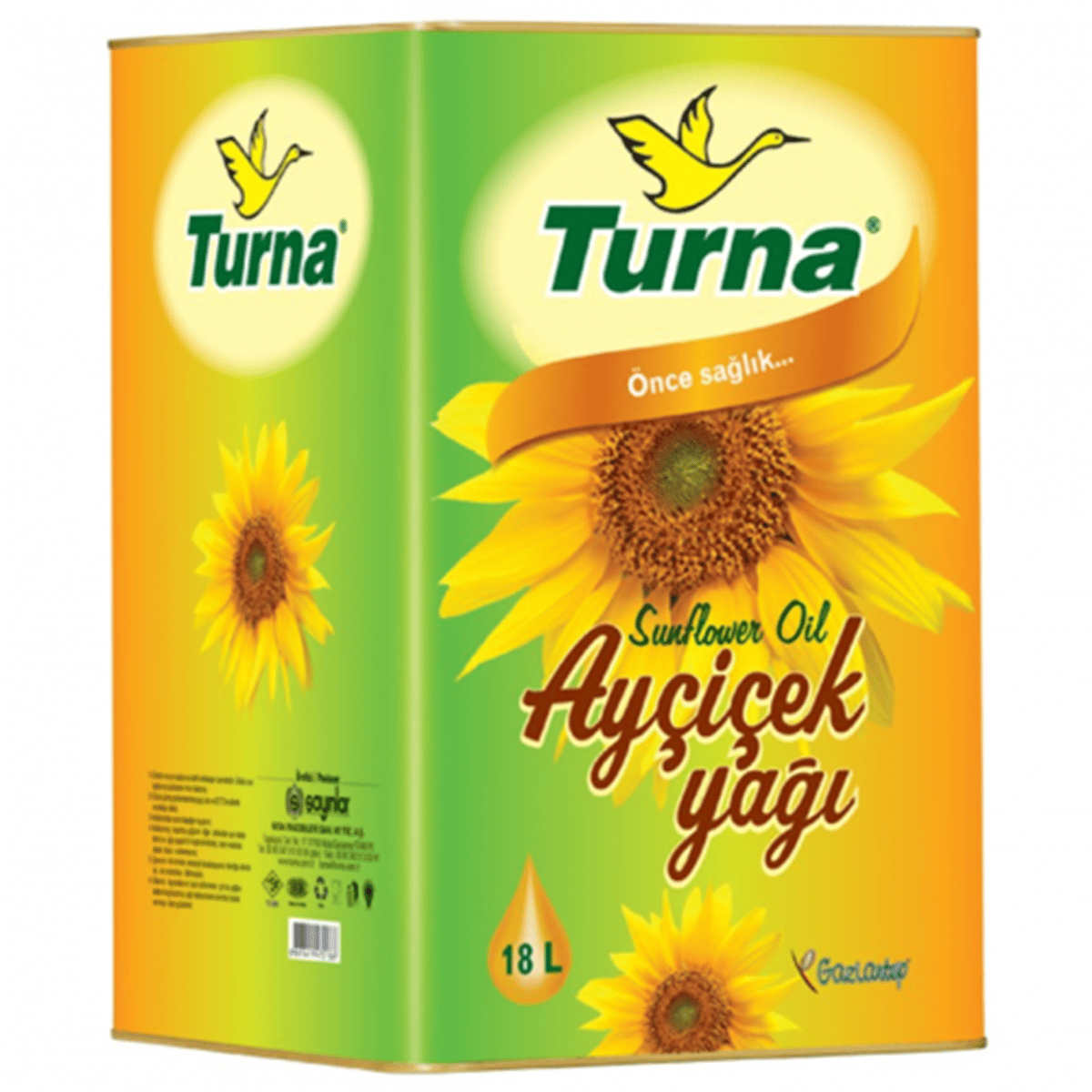 TURNA AYCICEK YAGI 18 LT | Gaziantep Gross Toptan Market