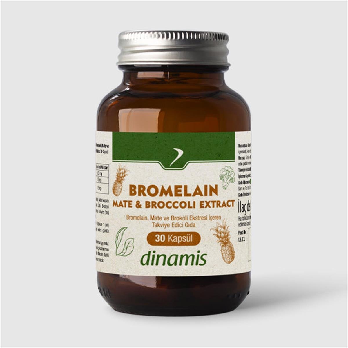 Dinamis Bromelain 30 Kapsül | Vitamin Dolabı