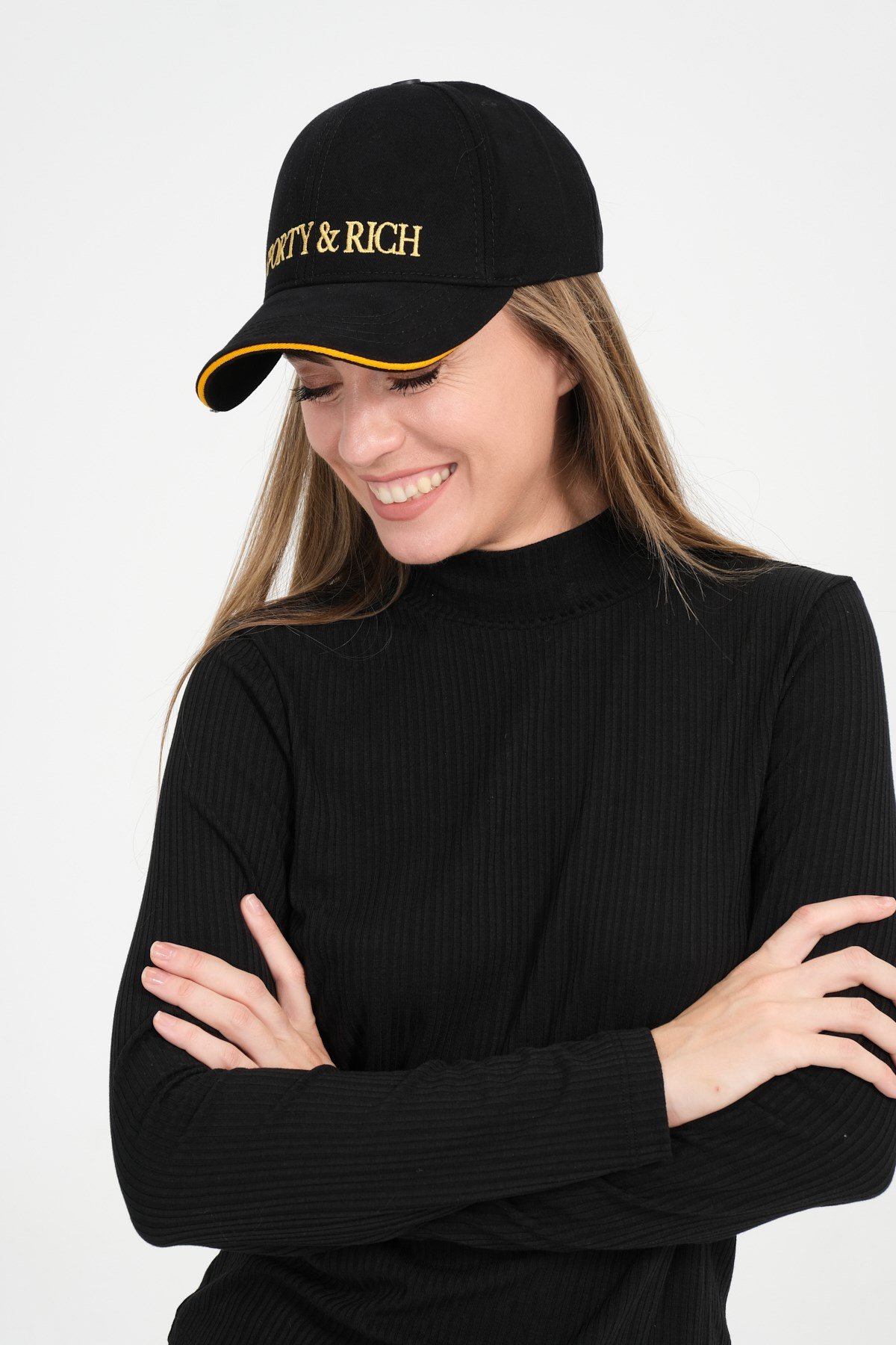 Siyah Unisex Şapka erkek kadın Beyzbol Şapkası