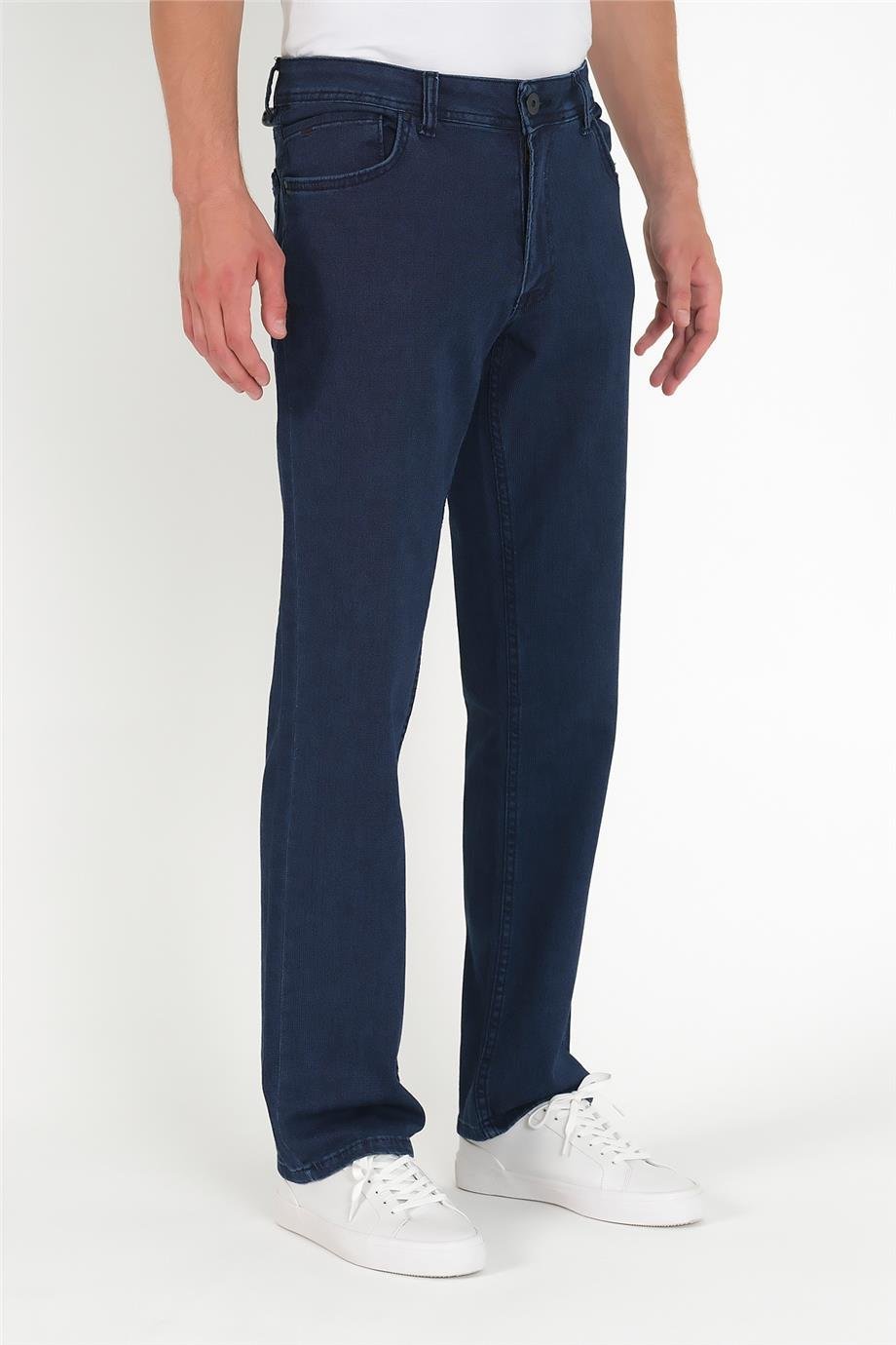 Grand 305 B9 Regular Fıt Erkek Pantolon Rodrigo - Par - Rahat kesim yüksek  bel boru paça jean pantolon