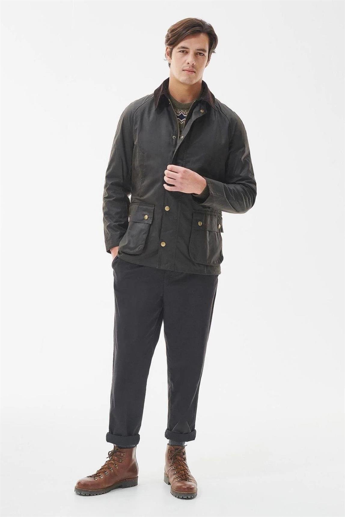 Barbour Ashby Yağlı Ceket OL71 Olive