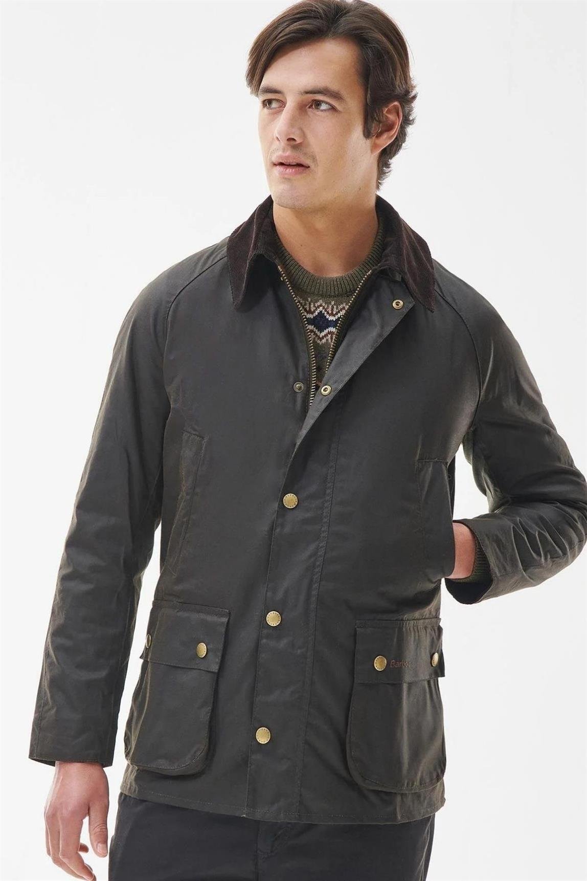 Barbour Ashby Yağlı Ceket OL71 Olive