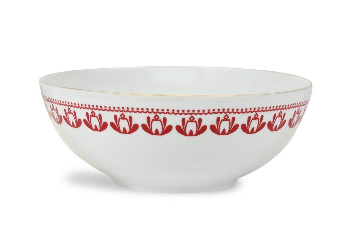 Kırmızı Porselen Salata Kasesi 20 Cm Fiyatları | Joy Home Accessories