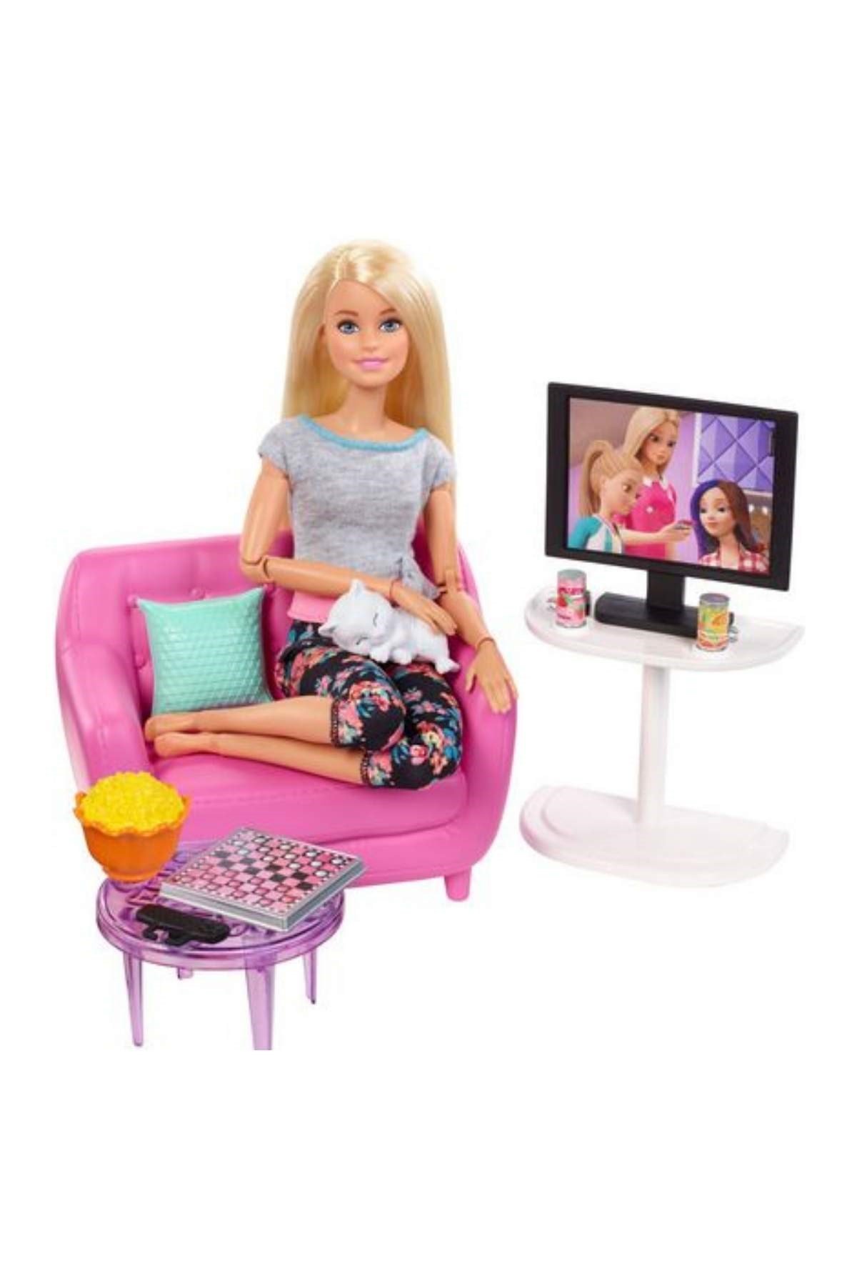 Grg75 Barbie Ev Dekorasyon Setleri