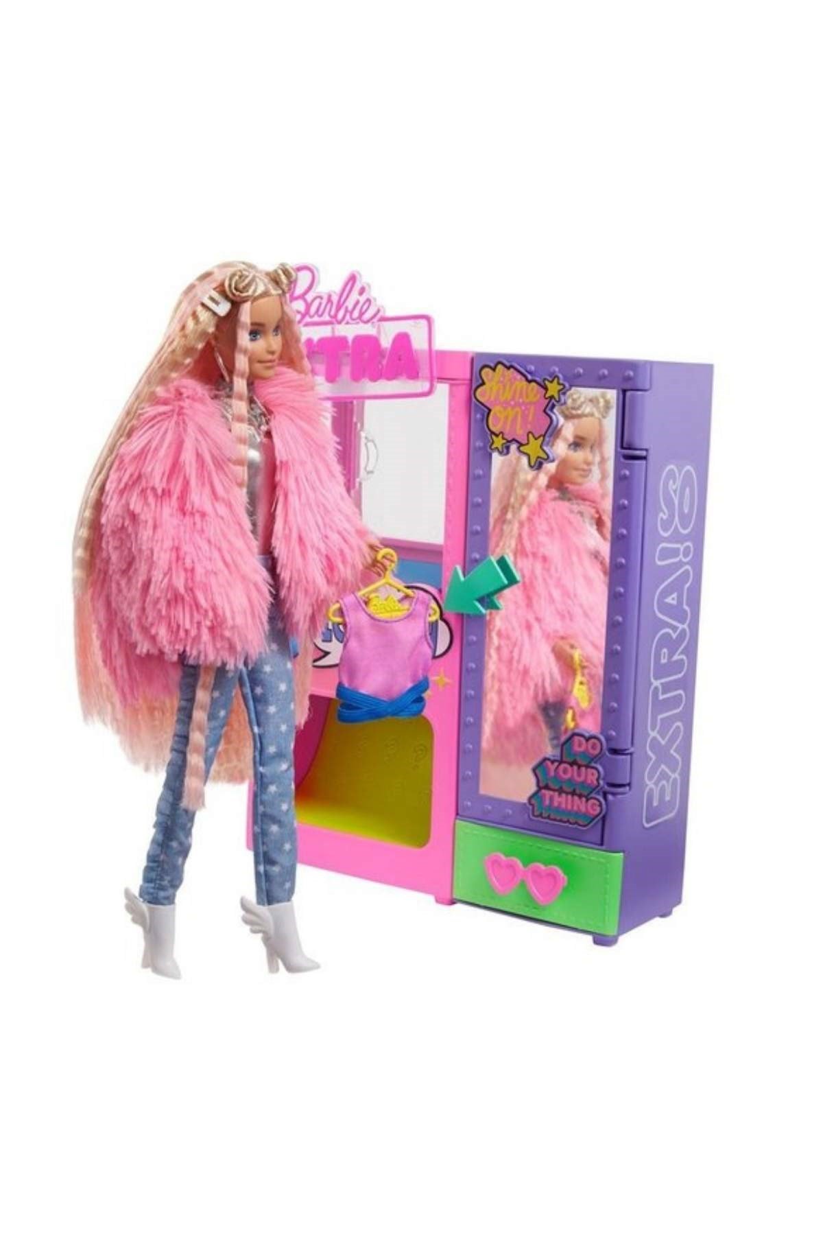 Barbie Extra Kıyafet Otomatı Oyun Set