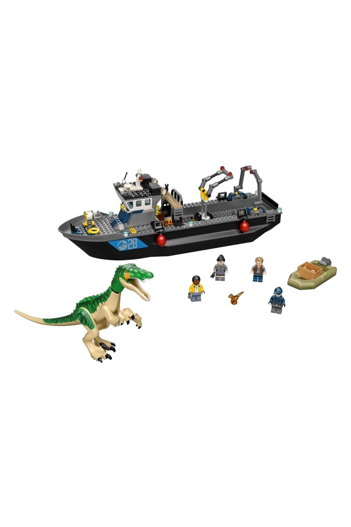 LEGO Jurassic World Baryonyx Dinozor Teknesinden