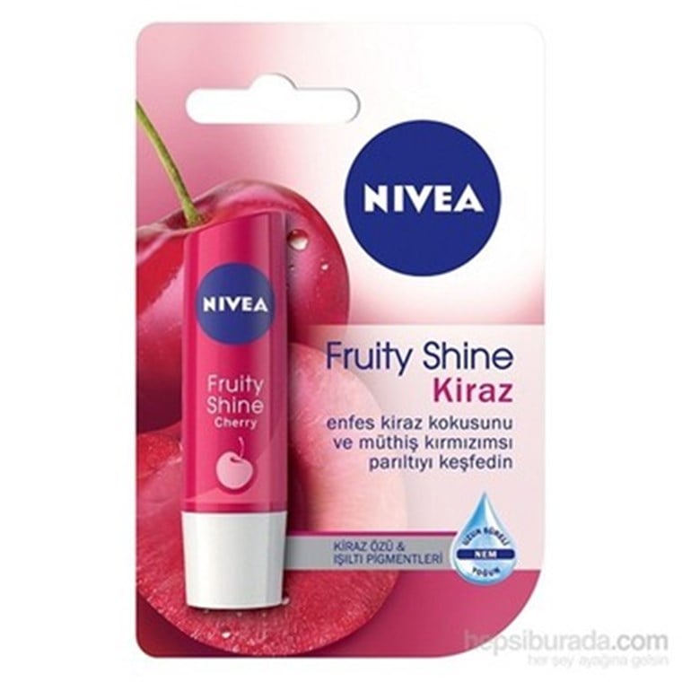 Nivea Lip Stick Fruity Shine Kiraz-LeylekKapıda.com
