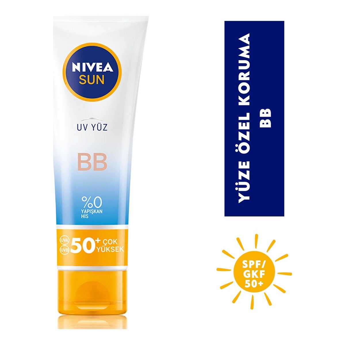 Nivea Sun Bb Uv Face Cream Spf50 50ml-LeylekKapida.com