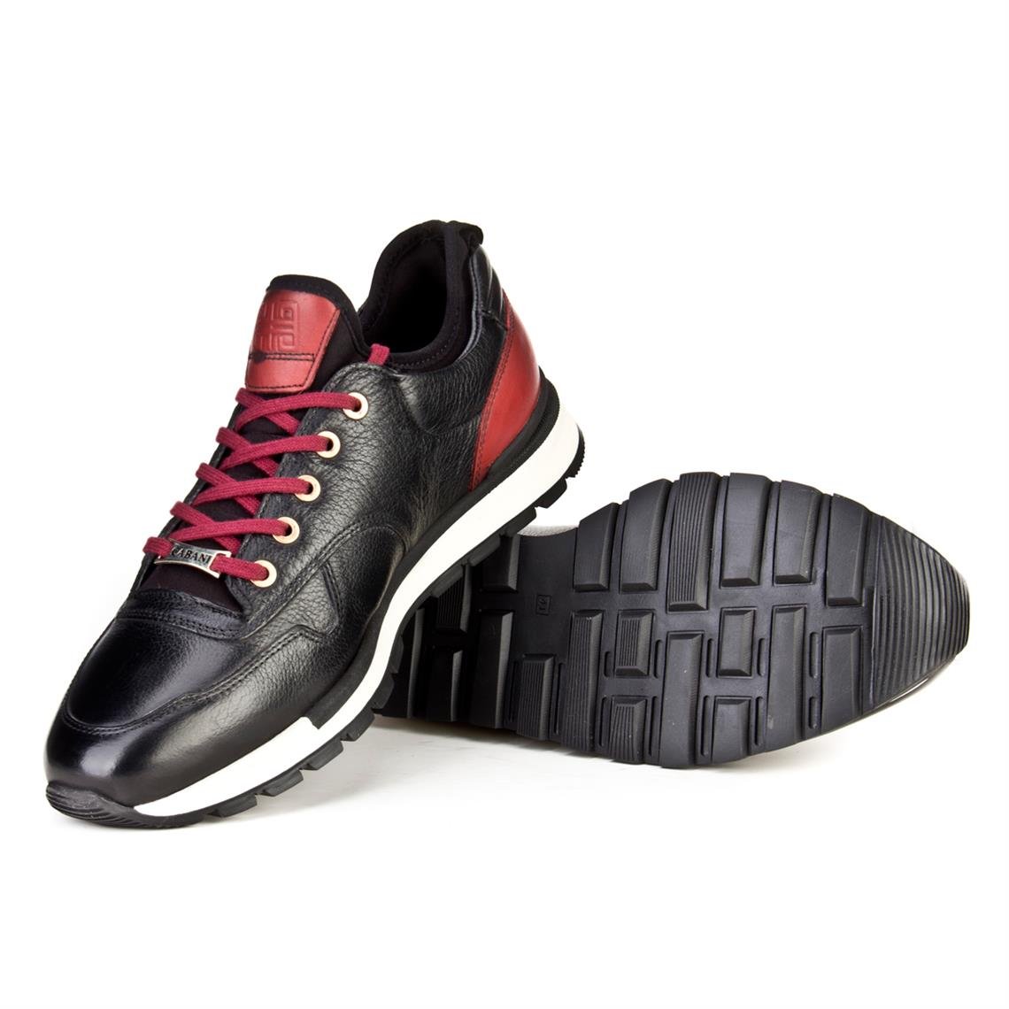 Cabani Men's The Calabria Special Design Stretch Detailed Sneaker Shoes  460E1181