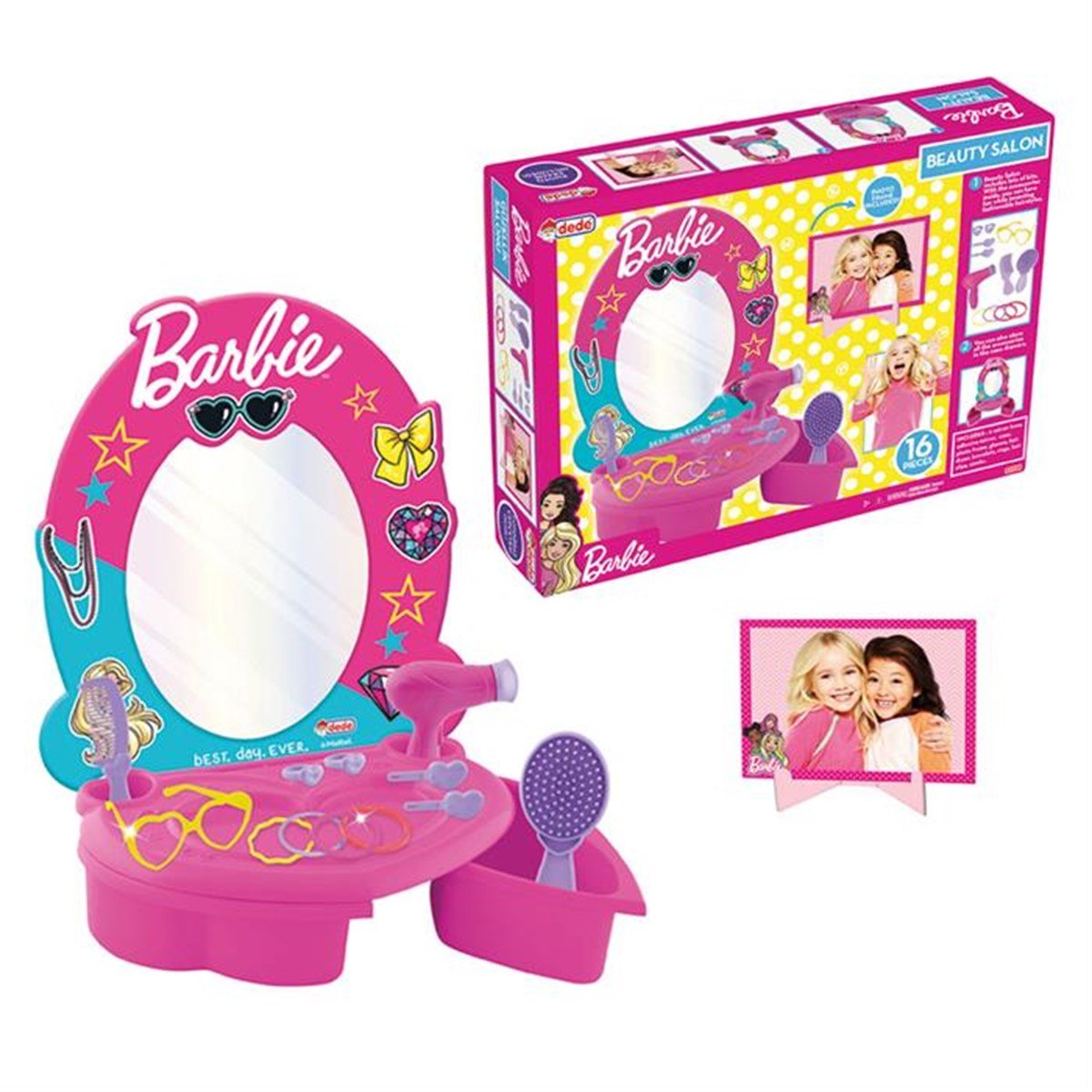 Barbie Güzellik Salonu (16 Parça) Fiyatı - Dede Toys Oyuncakları - Doğan  Oyuncak Dünyası