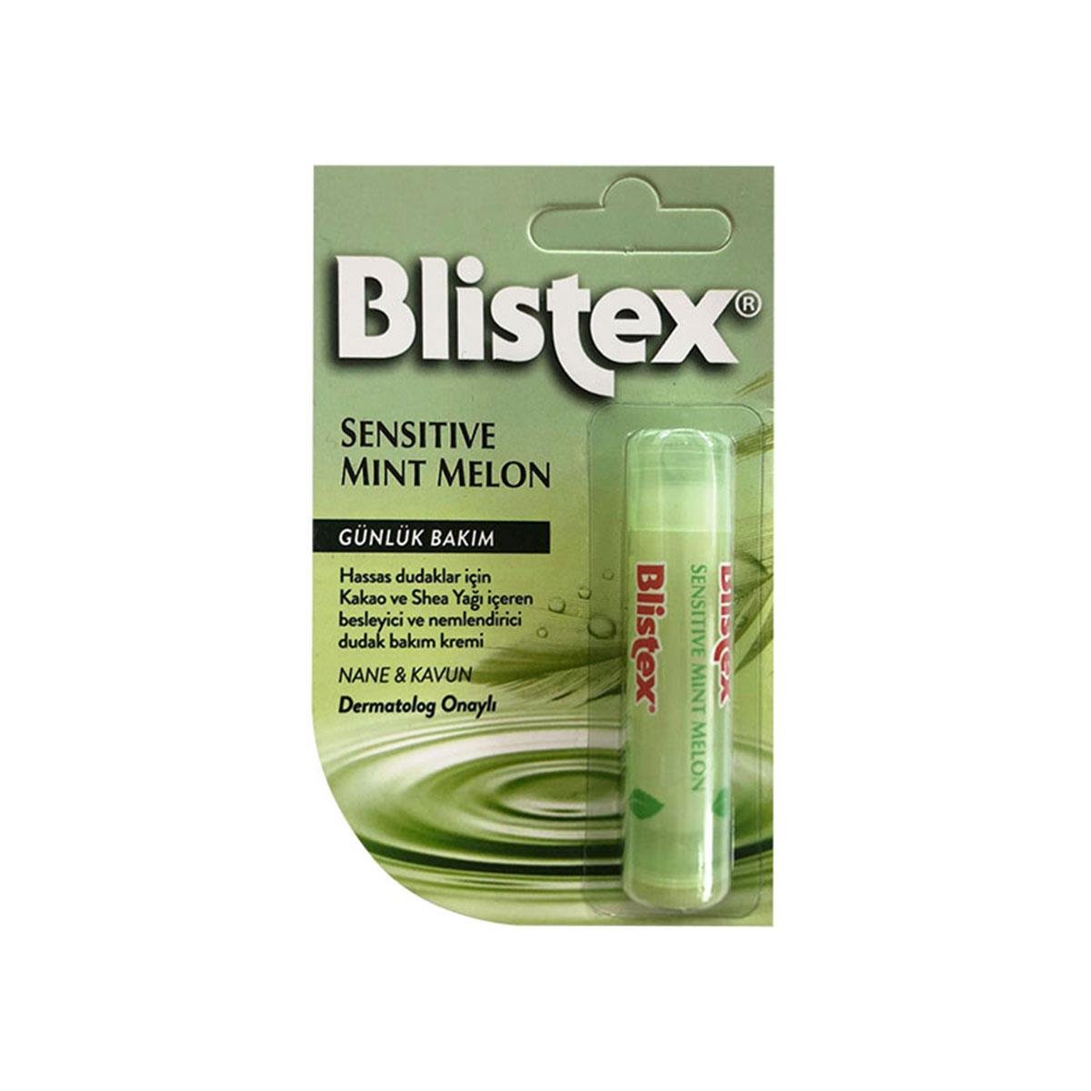 Blistex Sensitive Melon SPF10 Dudak Bakım Kremi 4.25 gr - Daffne