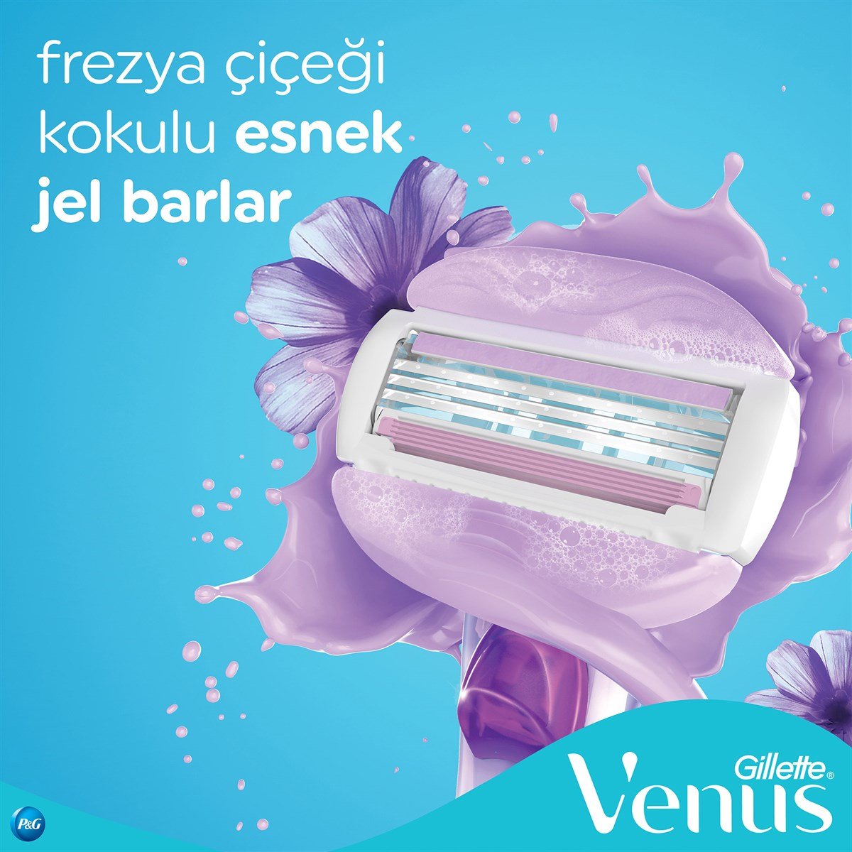 Gillette Venus Comfort Glide Breeze Tıraş Makinesi + 2 Adet Yedek Başlık
