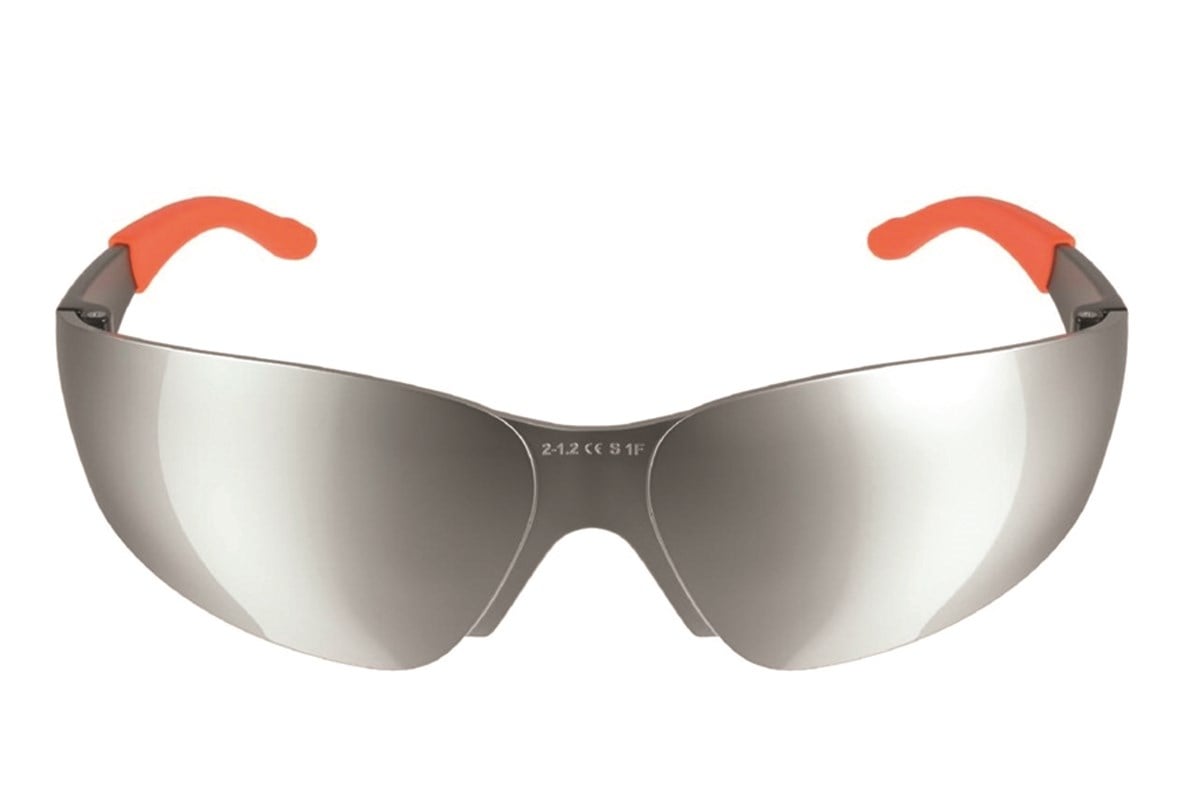 Baymax S-500 Aynalı Gümüş Kaynak/Taşlama Koruyucu Gözlük