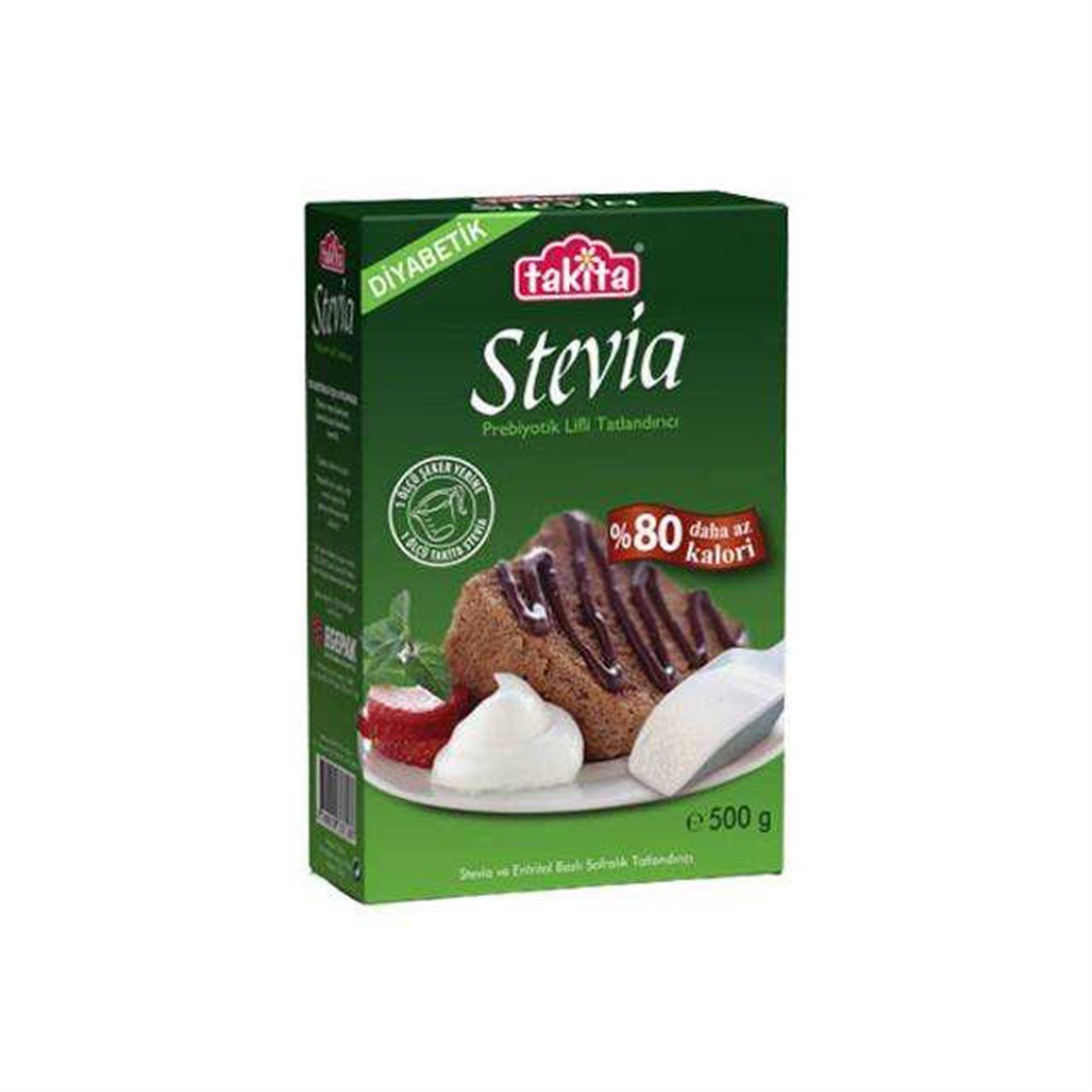Takita Stevia Prebiyotik Lifli Tatlandırıcı 500 gr - Onur Market