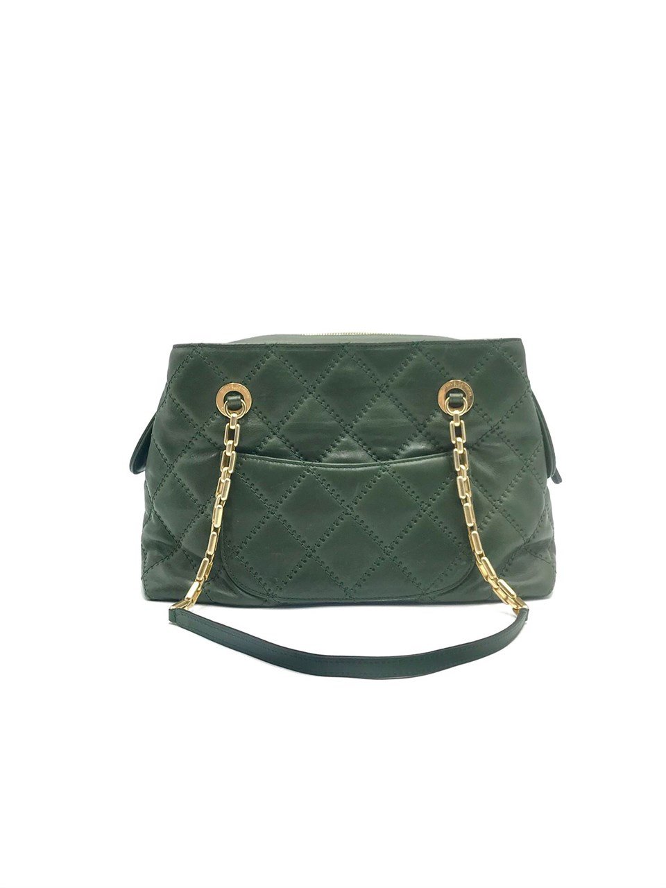 Orijinal İkinci El Chanel Everyday Chic Bag Green Deluxe Seconds