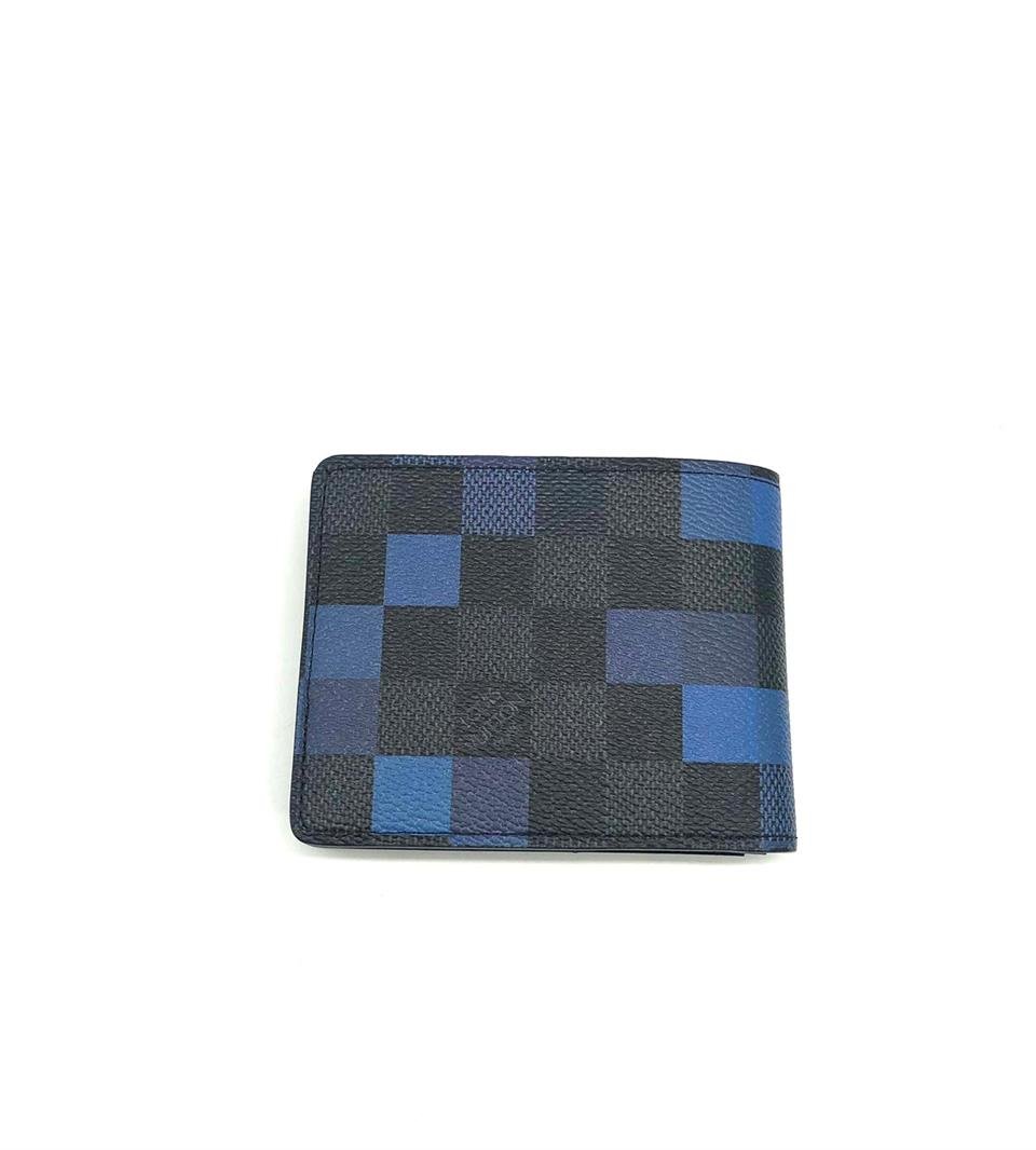 Louis Vuitton Wallet Black Checkered