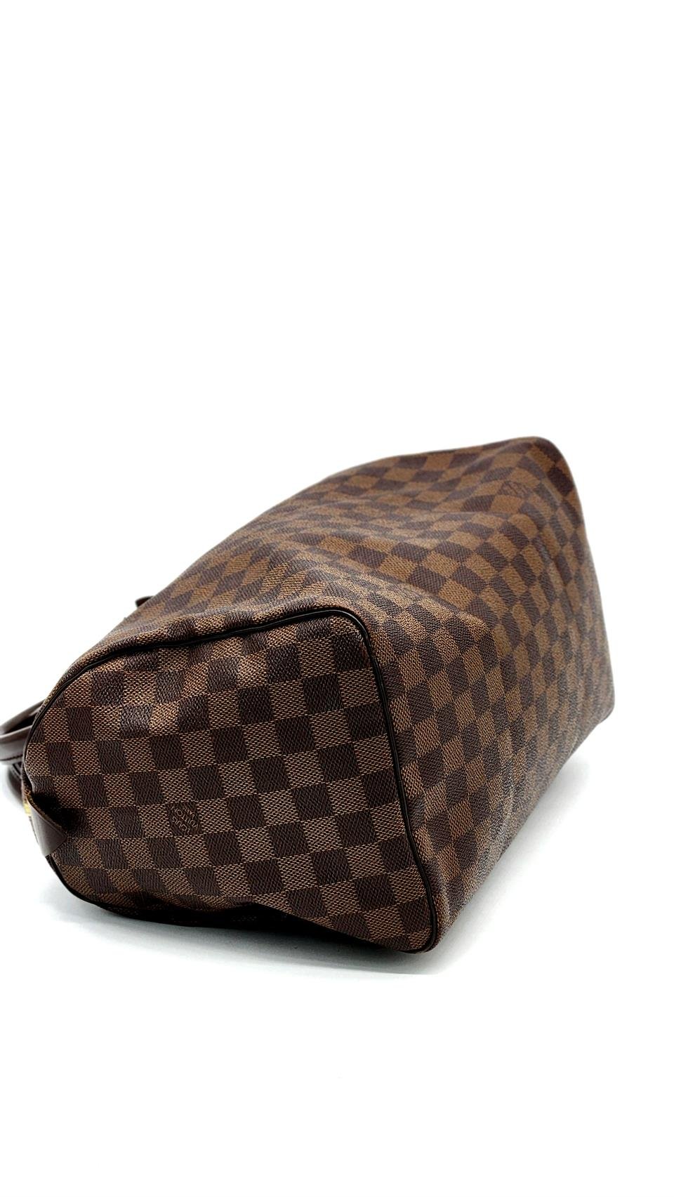 Speedy 30 Damier Ebene Canvas – Over Stock Pakistan