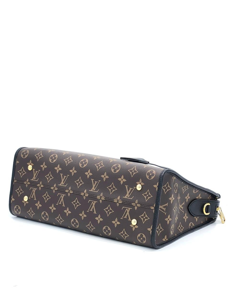 Louis Vuitton Monogram Popincourt mm Black