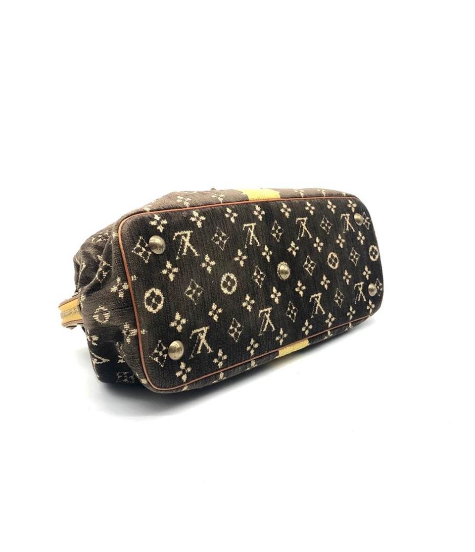 Trompe l'œil velvet handbag Louis Vuitton Multicolour in Velvet - 29287155