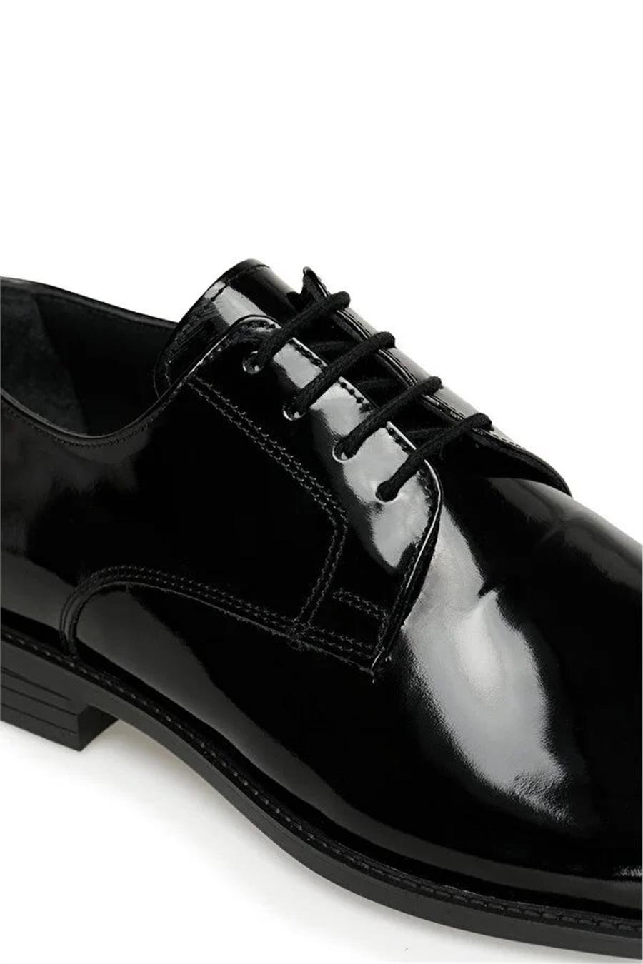 İnci Dunkan R 3Pr Siyah Erkek Formal Bağcıklı Klasik Ayakkabı