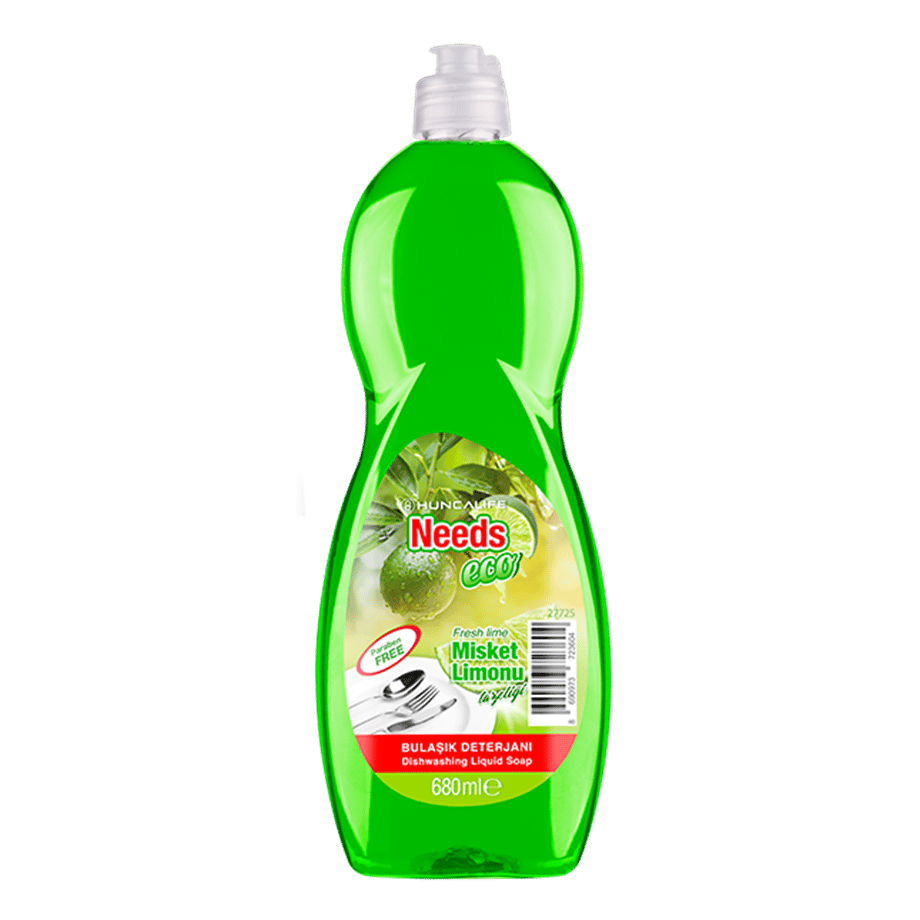 Huncalife Needs Eco Bulaşık Deterjanı 680 ml - Misket Limonlu