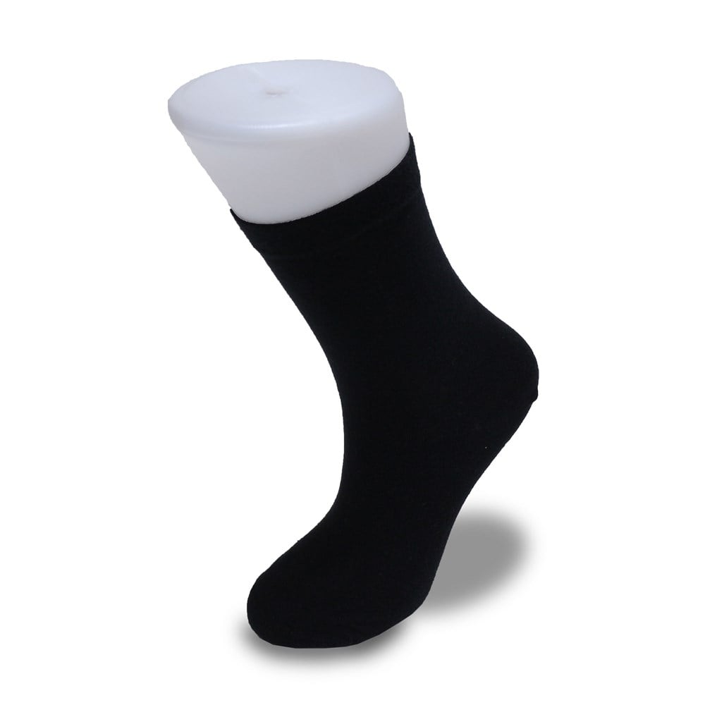 Urart Penye Kadın Soket Çorap - Siyah