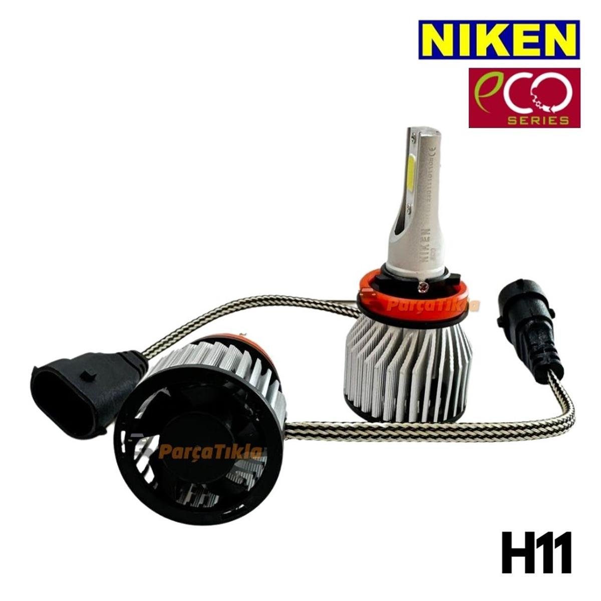 Led Xenon H11 Niken Eco Seri Ekonomik ( 12V ) | Nıken Ecoh11 | NIKENECOH11  | Parcatikla.com