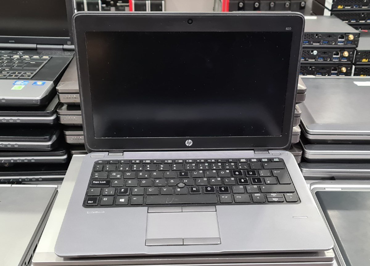 HP EliteBook 820 G1 İntel İ5 4.Nesil 16 Ram 256GB SSD HDD 12,5'' - 2.EL  Laptop