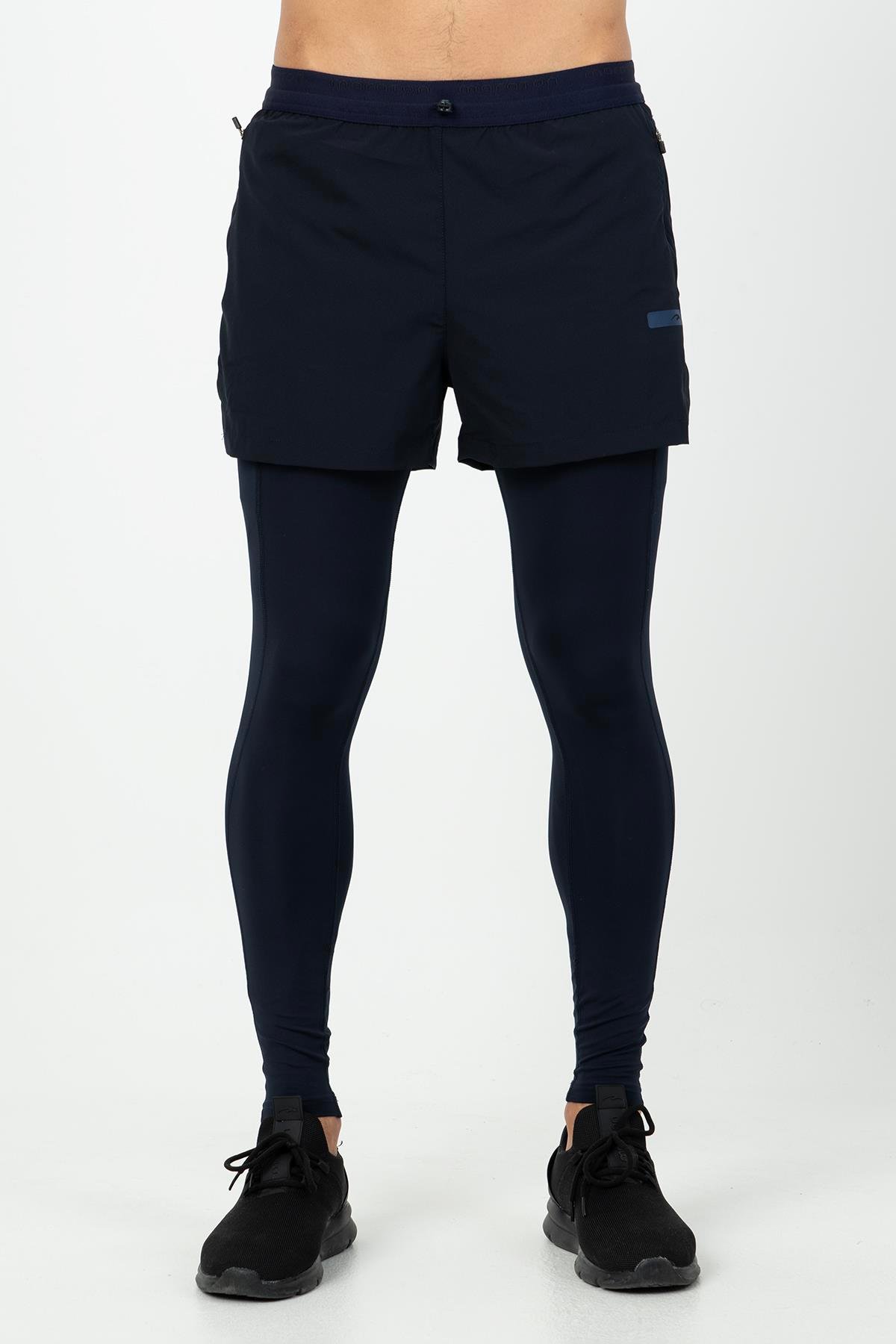 Maraton SlimFit Erkek    Lacivert Şort 21989