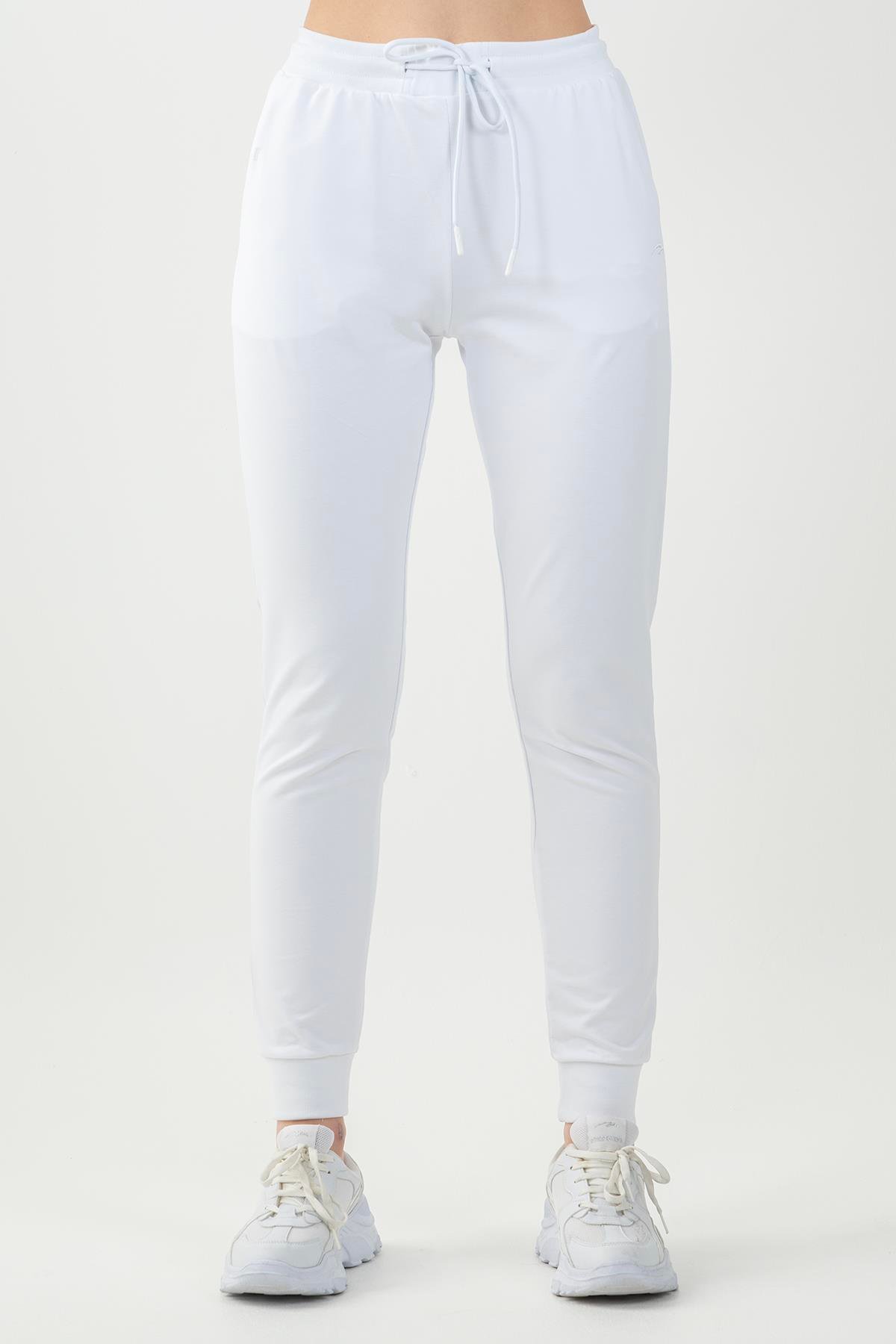 Maraton Sportswear Regular Kadın  Ribana Paça  Basic Eşofman Altı 22181