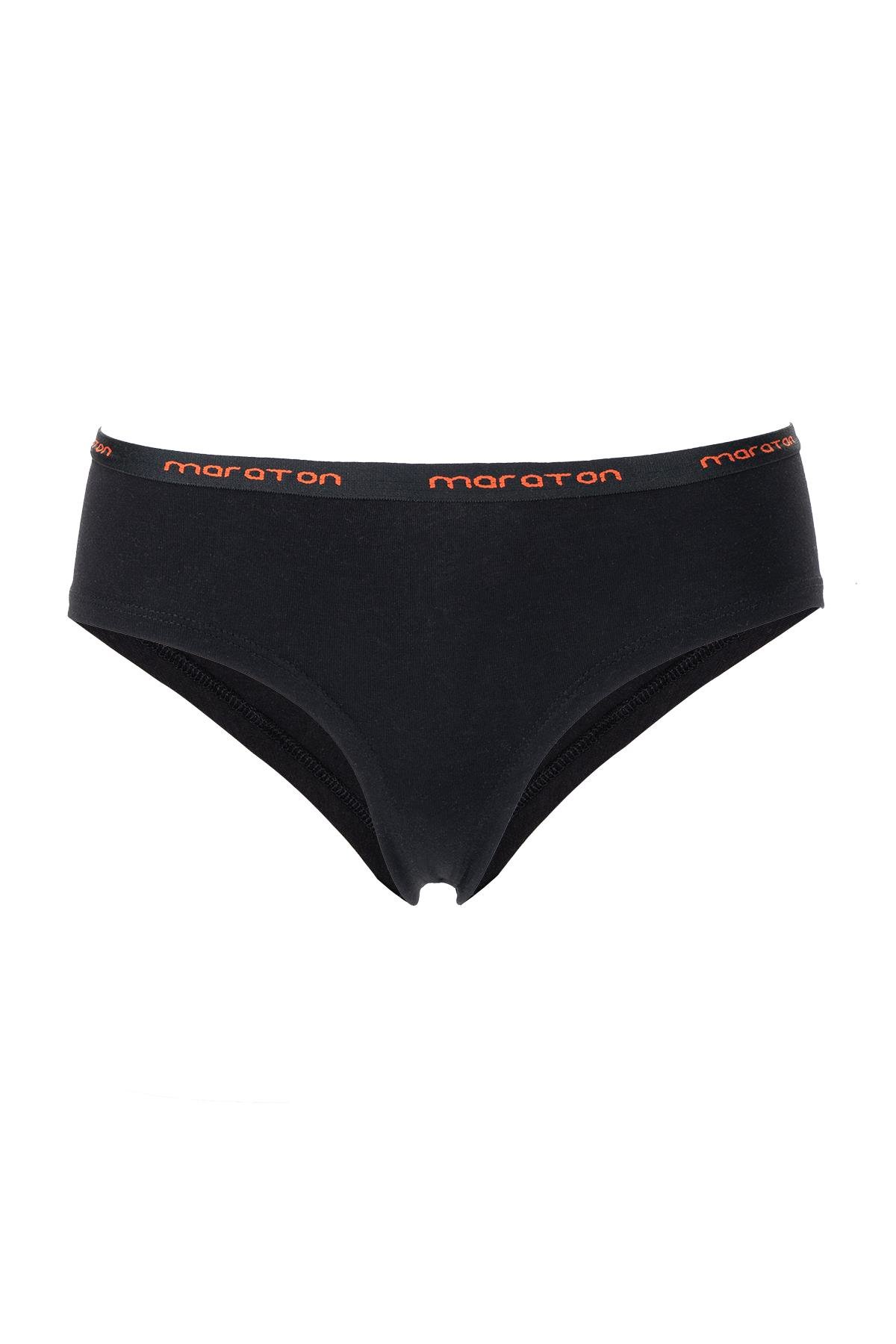 Maraton SlimFit Kadın    Siyah Boxer 21202