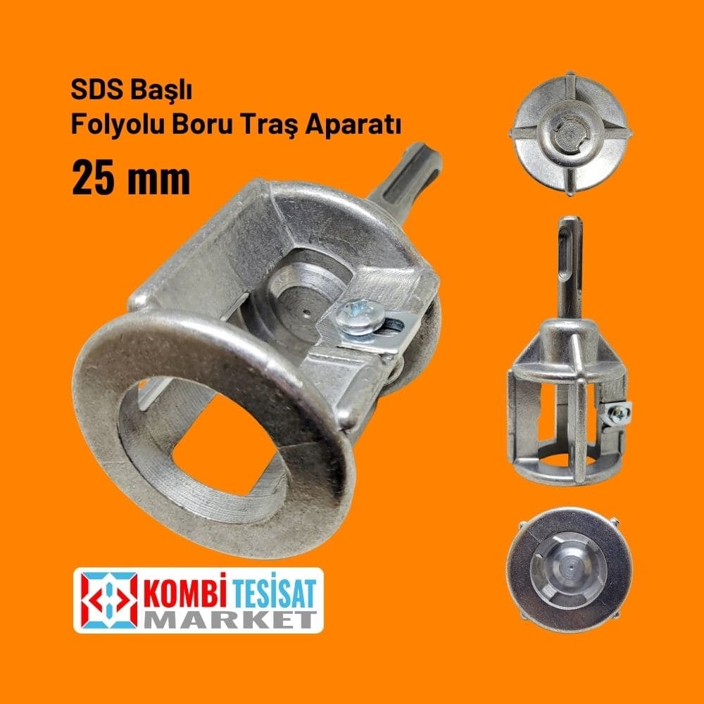 Sds 25 mm Otomatik Folyolu Boru Tıraşlama Aparatı
