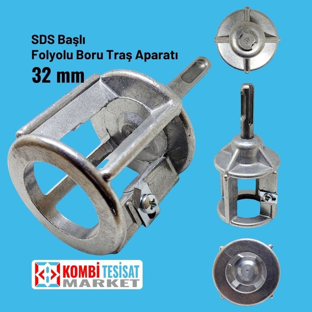 Sds 32 mm Otomatik Folyolu Boru Tıraşlama Aparatı
