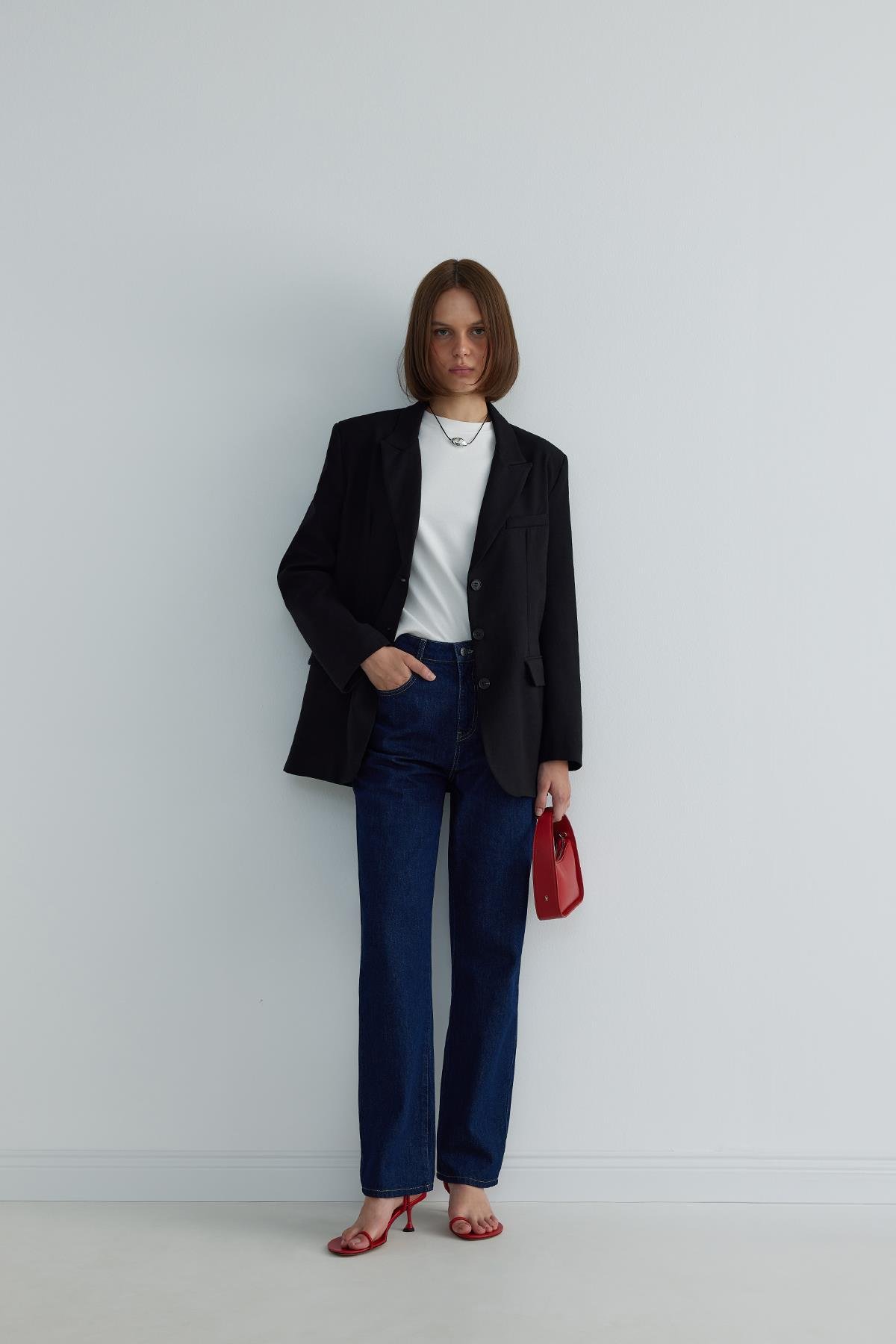 Ekru Comfy Basic Tişört