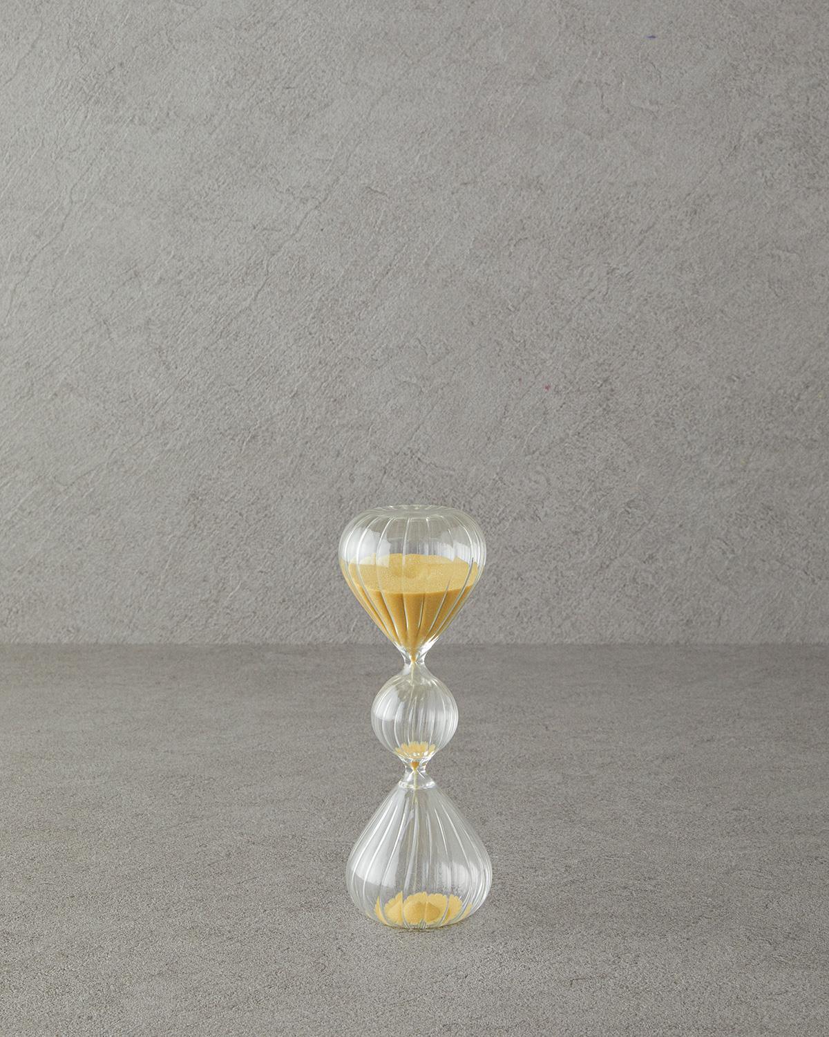 Alba Clepsidră 20 cm Galben