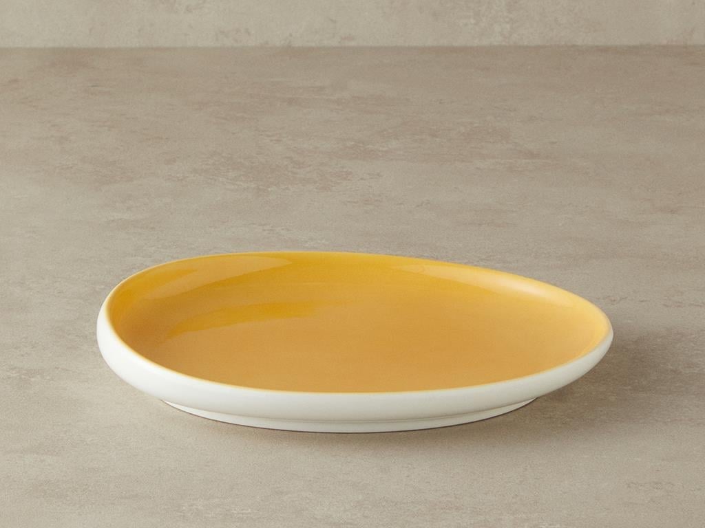 Boho New Bone China Service Plate 27 cm Yellow