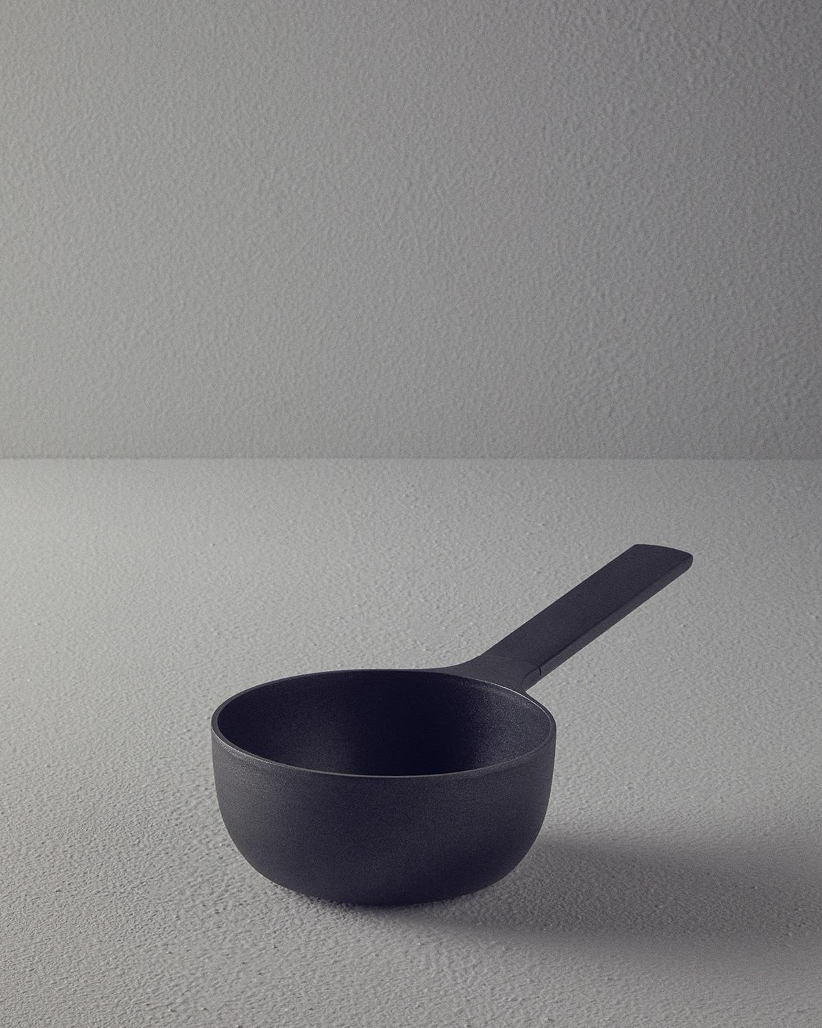 Cratiță pentru sos, Prime, aluminiu, 16 cm, negru