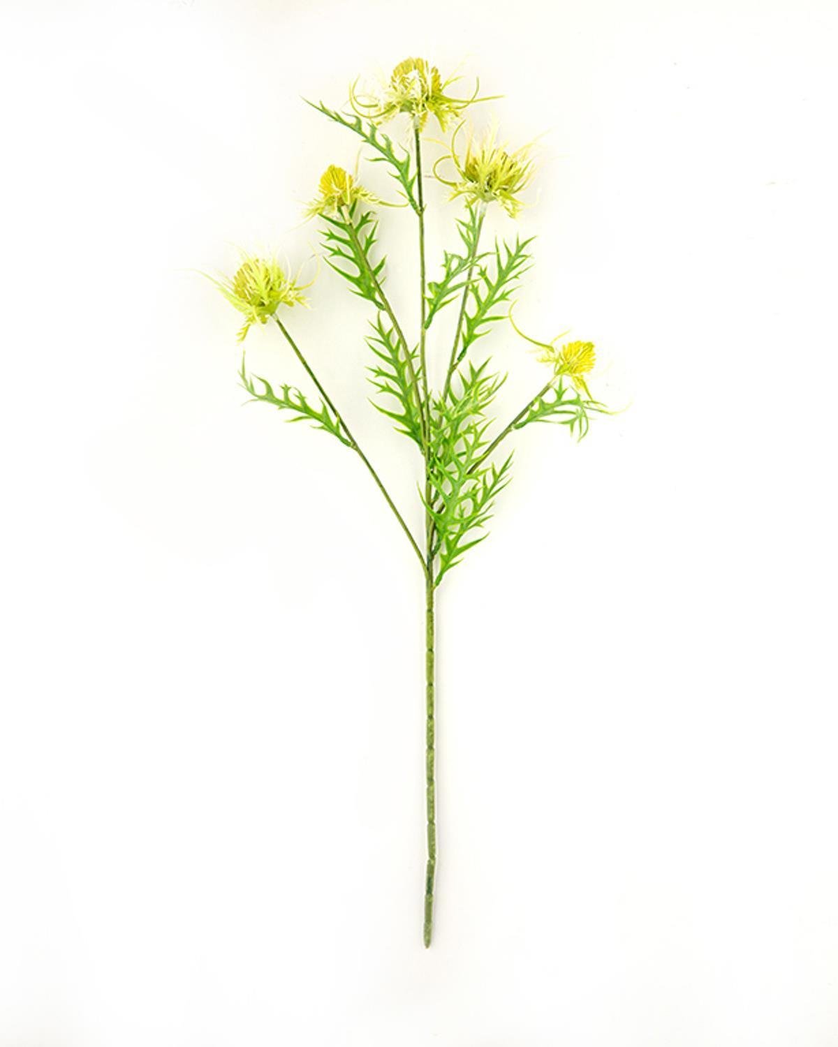 Floare artificiala, Flower, plastic, 59 cm, alb