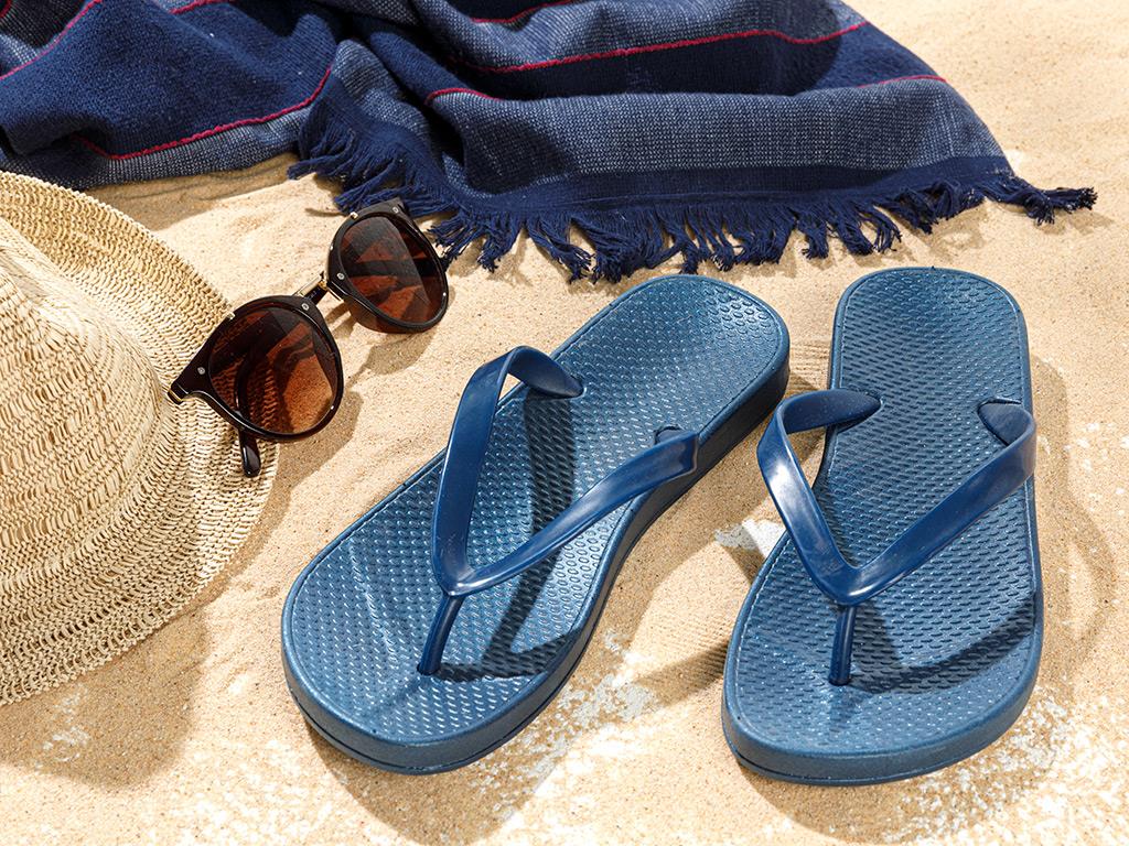 Havana PVC Slippers Beach Slipper 38 Dark Blue