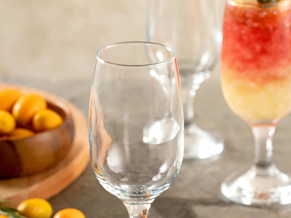 Set 3 Pahare de vin, Helen, sticlă, 200 ml, transparent