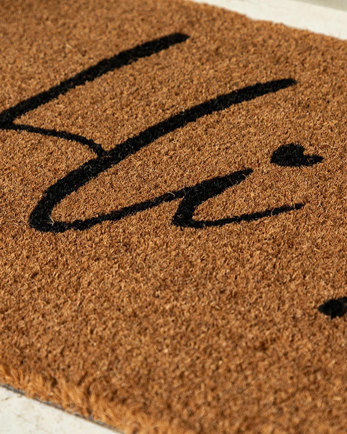 Printed Doorstep Mat 40x60 cm Natural