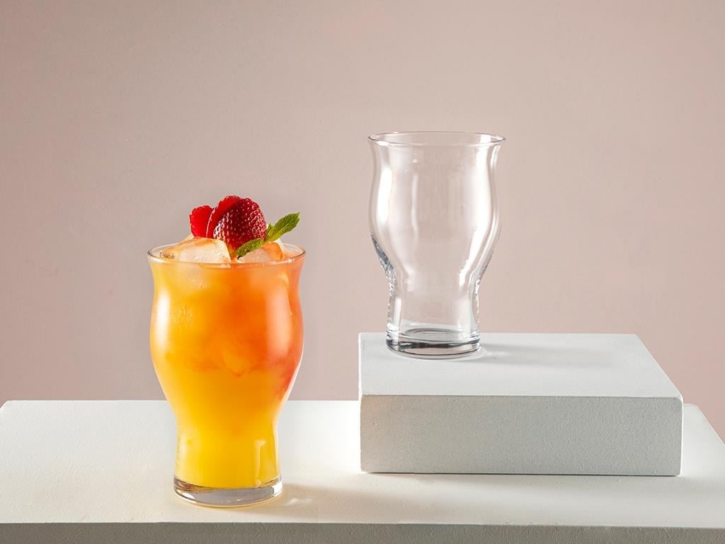 Set 2 Pahare de bere, Luca, sticlă, 570 ml, transparent