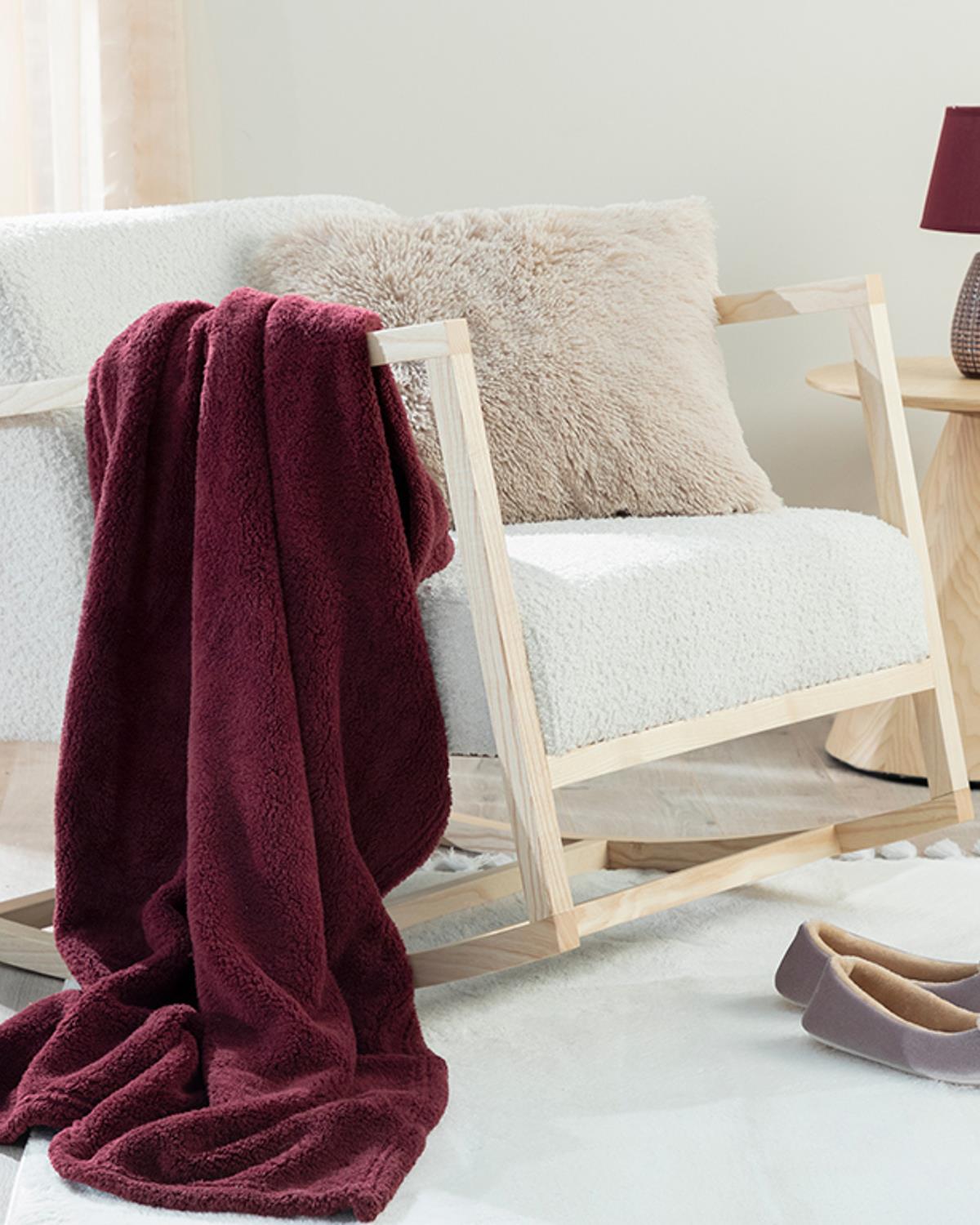 Softy Wellsoft Tv Blanket 120x170 cm Sour Cherry
