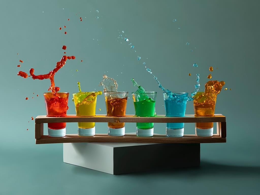 Set 6 Pahare de shot, Parley, sticlă, 60 ml, transparent