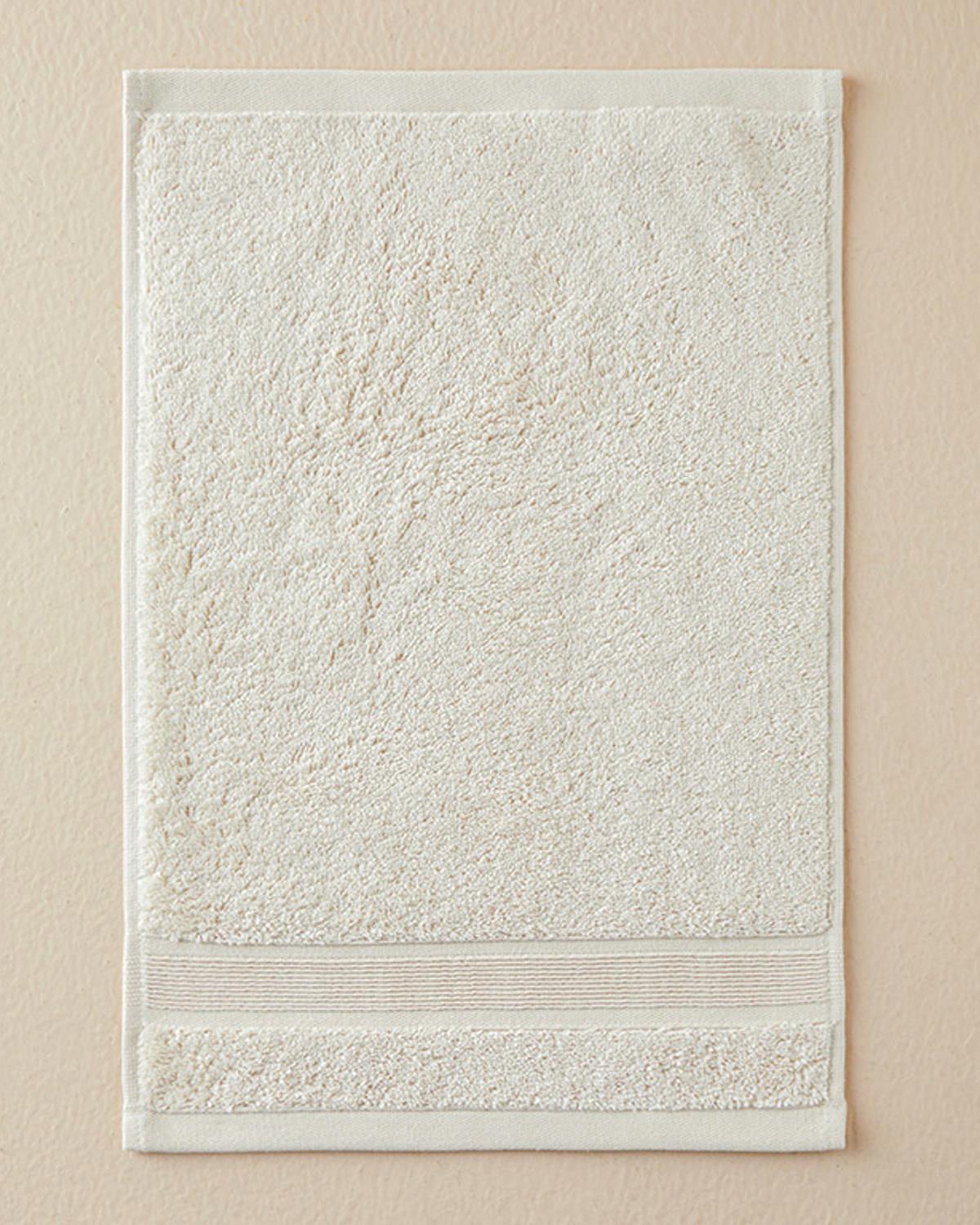 Prosop de maini, Poffy, bumbac egeean,30x45 cm, bej